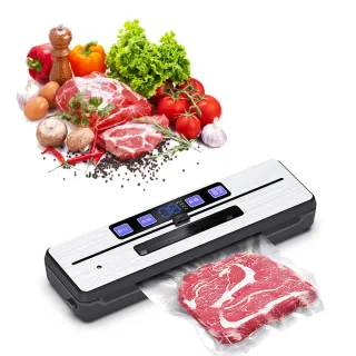 【伊德萊斯】雙泵真空封口保鮮機 乾濕兩用 食物真空包裝機(加寬型封口機/真空機)