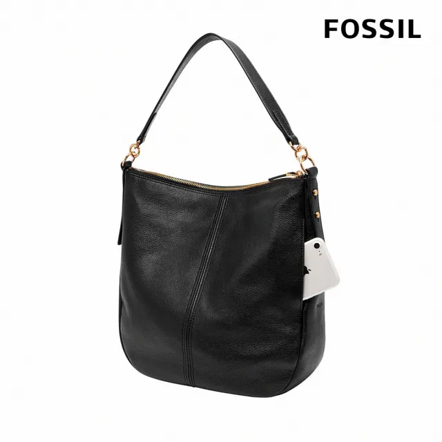 【FOSSIL】Jolie 真皮新月Hobo斜背包 大款 (多色可選)