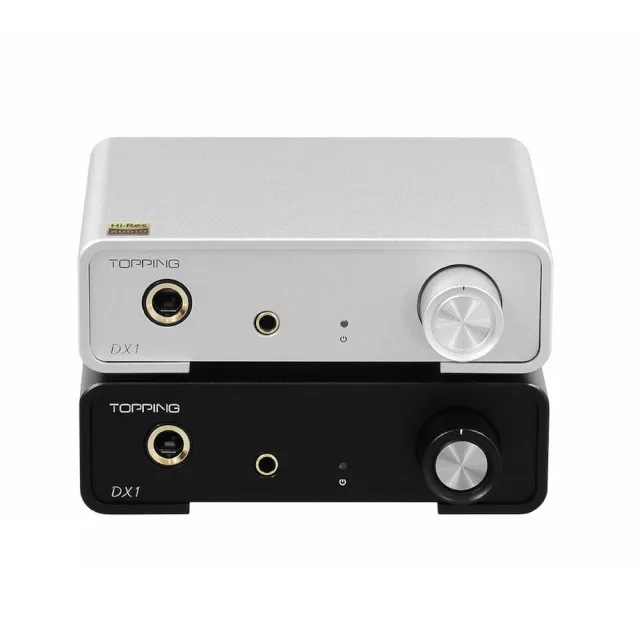 【TOPPING】DX1 音訊解碼器 DAC 耳機擴大機(公司貨保證)