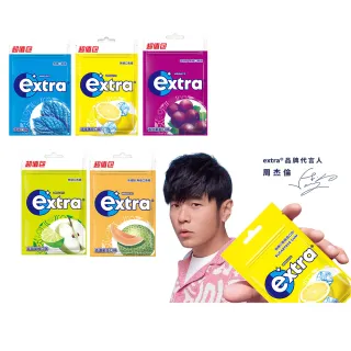【Extra】益齒達 潔淨無糖口香糖 62g*10入(提神/潔牙/口腔清潔)