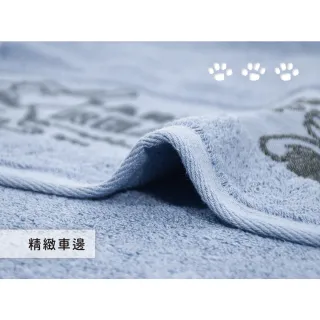 【SNOOPY 史努比】任選台灣製★史努比純棉素色緞檔緹花方巾(台灣製_竹炭紗緹花)