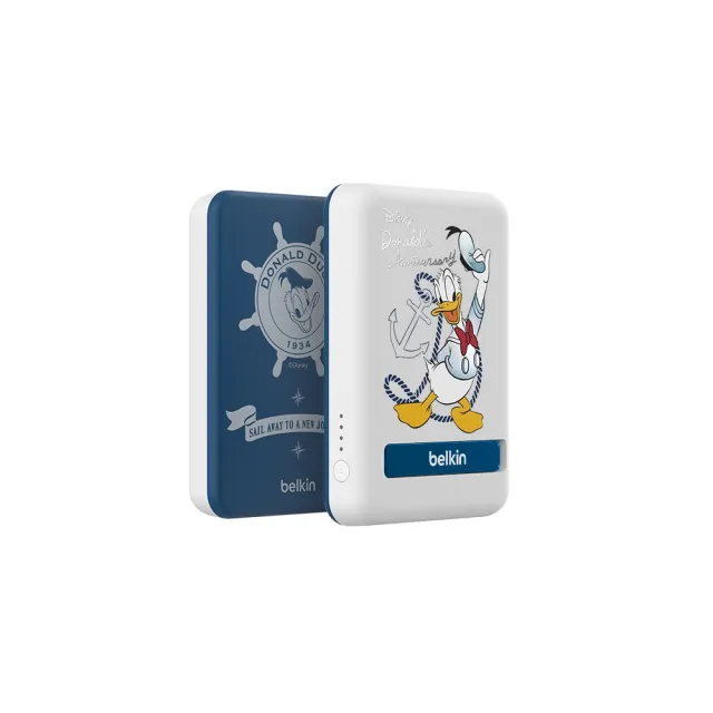 【BELKIN】BoostCharge 磁力無線行動充電器 5K+支架 -迪士尼系列款(BPD004qc-DY)