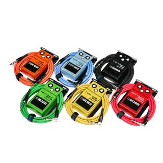 【BOSS】BIC-10A 效果器導線 3米 多色款(原廠公司貨 商品保固有保障)