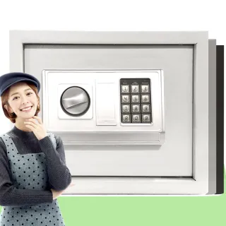 【發億金庫】智慧型保險箱DB-30（白/灰/黑 三色可選）(密碼 緊急開啟鑰匙)