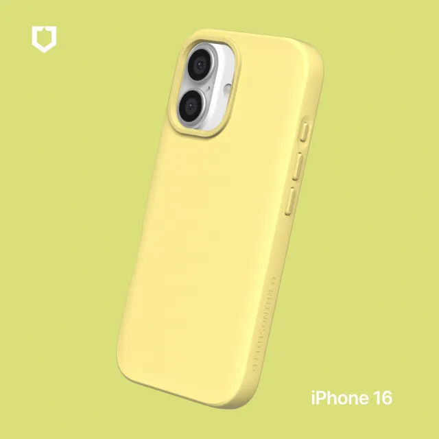 【RHINOSHIELD 犀牛盾】iPhone 16 6.1吋 SolidSuit 經典防摔背蓋手機保護殼(相機鍵按鈕版)