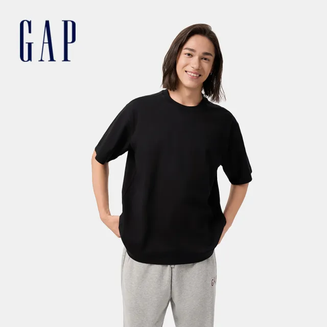 【GAP】男女裝 Logo純棉印花圓領短袖T恤-多款任選(724909&727460&724960)