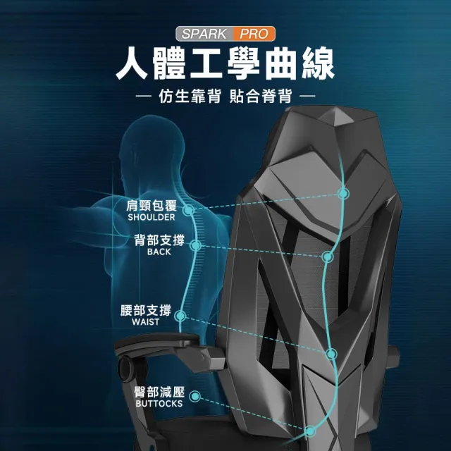 【Hyman PluS+】高規旗艦款-Asa亞撒高舒適記憶枕座感人體工學椅電腦椅(韓國 主管椅  升降椅 電競椅 旋轉椅)