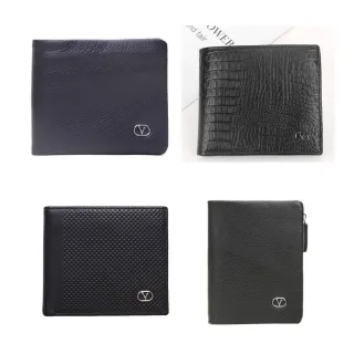 【Valentino Rudy 范倫鐵諾.路迪】柔軟頭層牛皮直/橫式皮夾/短夾(多款任選)