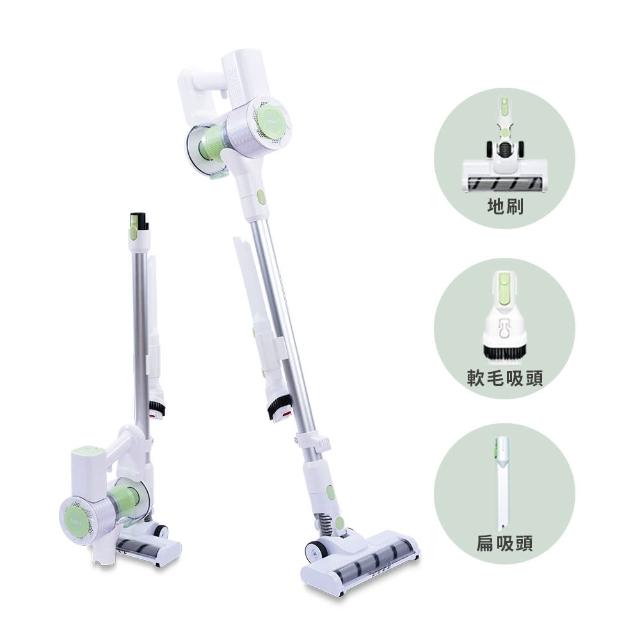 歌林 Kolin KTC-MN1185A 無線吸塵器，搭載 HEPA 濾網與有刷馬達，提供強力乾式清潔，適合木材、石材、大理石、磁磚、短毛地毯、強化地板、木地板及深色地板，適用 30-50 坪空間。手持直立兩用設計，輕量僅 2.1~3kg，操作輕鬆自在，低噪音 61-70dB 不擾人。享 1 年免費保固維修服務（人為損壞及耗材除外），完美家用清潔首選！