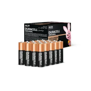 【DURACELL】金頂 經典鹼性-3號AA 20入+3號AA 20入(40入)