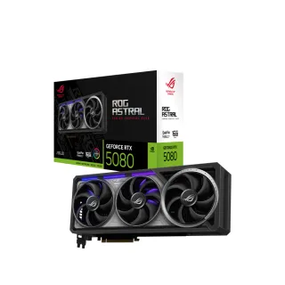 【ASUS 華碩】ROG-ASTRAL-RTX5080-16G-GAMING 顯示卡(組合包-2)