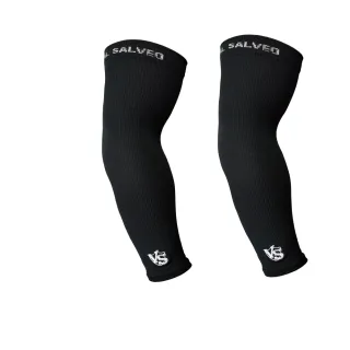 【Vital Salveo 紗比優】鍺能量壓力護手臂/一雙入(透氣護臂套/護手肘/壓縮護肘/手肘護套-台灣製造)