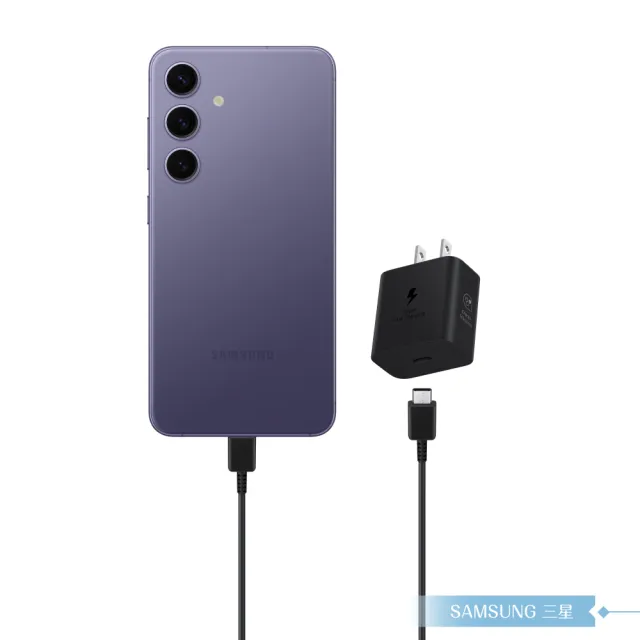 【Samsung 三星】for S25 S24系列 25W快充旅充組(附原廠盒裝T2510充電器+三星製造雙Type C線)