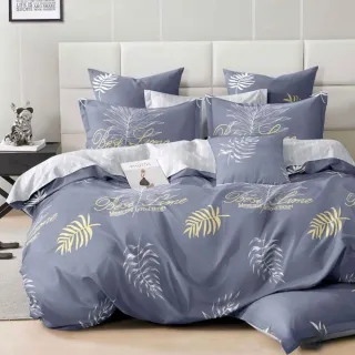 【寢安家居】台灣製舒柔棉銀離子抗菌兩用被套-雙人(四季被/兩用被/涼被/被套 四角有綁帶 多款任選)