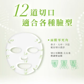 【L’HERBOFLORE 蕾舒翠】海洋綠藻面膜 10片(30ml/片 賦活潤澤)