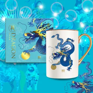 【TALES 神話言】十二生肖-藝術骨瓷馬克杯(文創 藝術 創新 送禮)