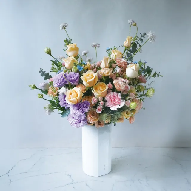 【CNFlower 西恩】春光花雨 盆花(鮮花/驚喜/祝福/開幕)