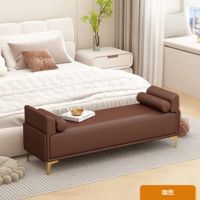 【w燕妮工藝】180*40*40cm(換鞋凳 沙發凳 長條凳 床尾凳 輕奢床尾凳 扶手凳 休息凳 預購15天)