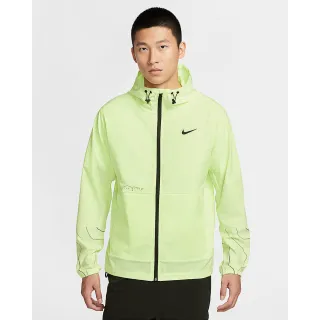 【NIKE 耐吉】風衣外套  連帽外套 運動 休閒  男 AS M NK RPL UNLIMITED JKT GCEL 黃綠色(IF0373731)