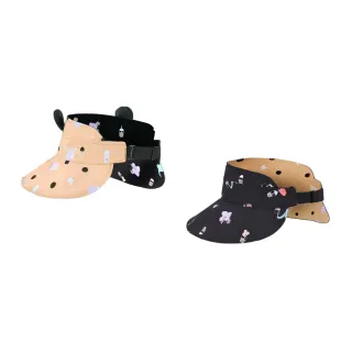 【Brille Brille】UPF50+ 貝殼系列 兒童防曬中空帽(雙面可配戴)