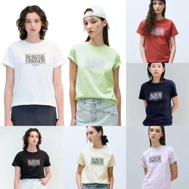 【MARITHE FRANCOIS GIRBAUD】官方旗艦 女版經典LOGO TEE MFG(多款任選)