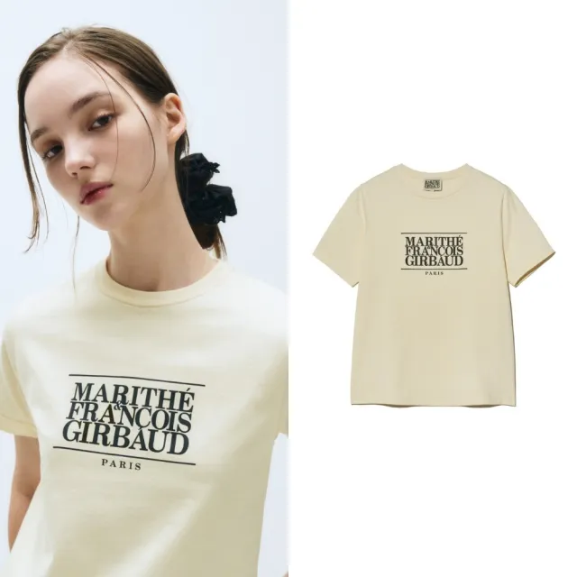【MARITHE FRANCOIS GIRBAUD】官方旗艦 女版經典LOGO TEE MFG(多款任選)