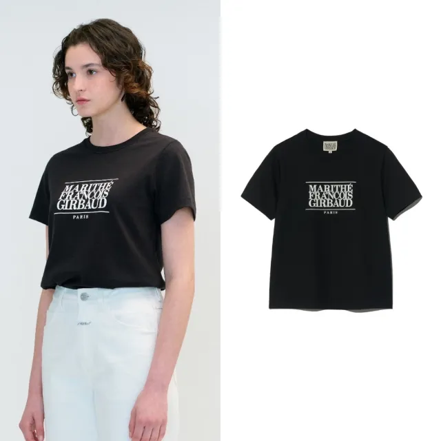 【MARITHE FRANCOIS GIRBAUD】官方旗艦 女版經典LOGO TEE MFG(多款任選)