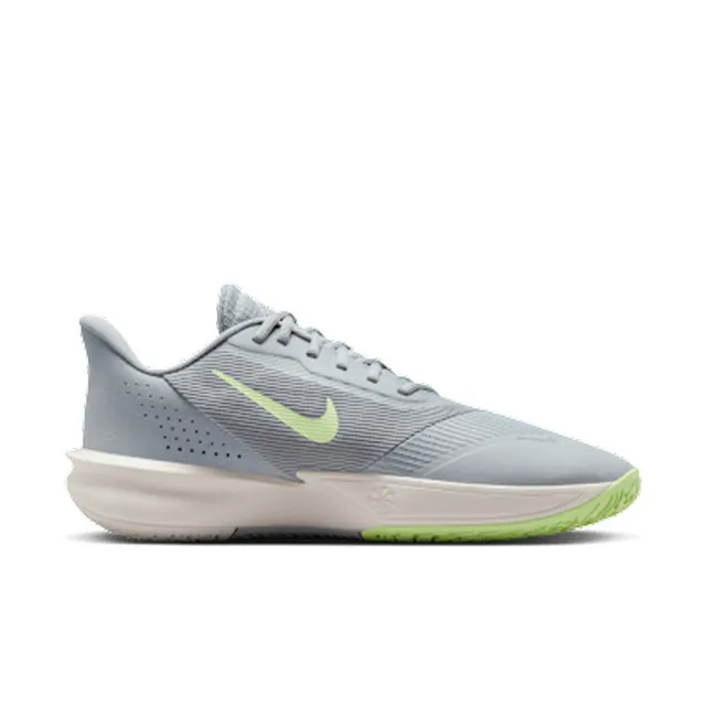 【NIKE 耐吉】籃球鞋 運動鞋 男鞋 NIKE PRECISION VII 緩震 泡棉 抓地力 灰色(HJ9153002)