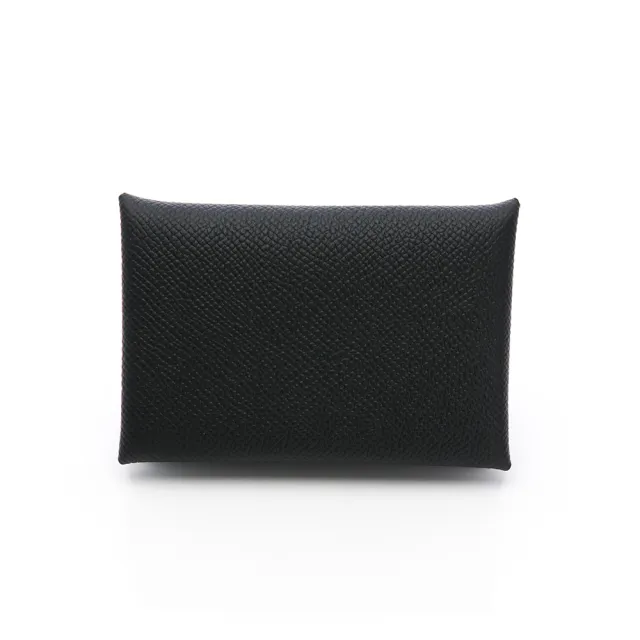 【Hermes 愛馬仕】Calvi card holder(黑)