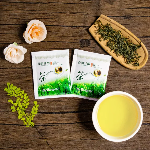 【新造茗茶】三峽 碧螺春 台灣綠茶 茶包伴手禮盒 2.7gx30包(三峽/碧螺春/綠茶)