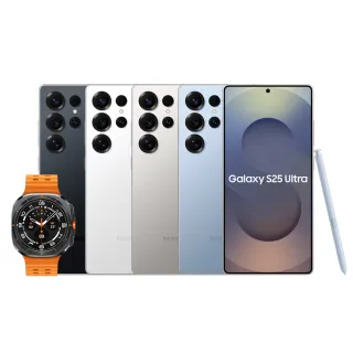 【Samsung 三星】Galaxy S25 Ultra 5G 6.9吋(12G/256G/高通驍龍8 Elite/2億鏡頭畫素/AI手機)(Watch Ultra組