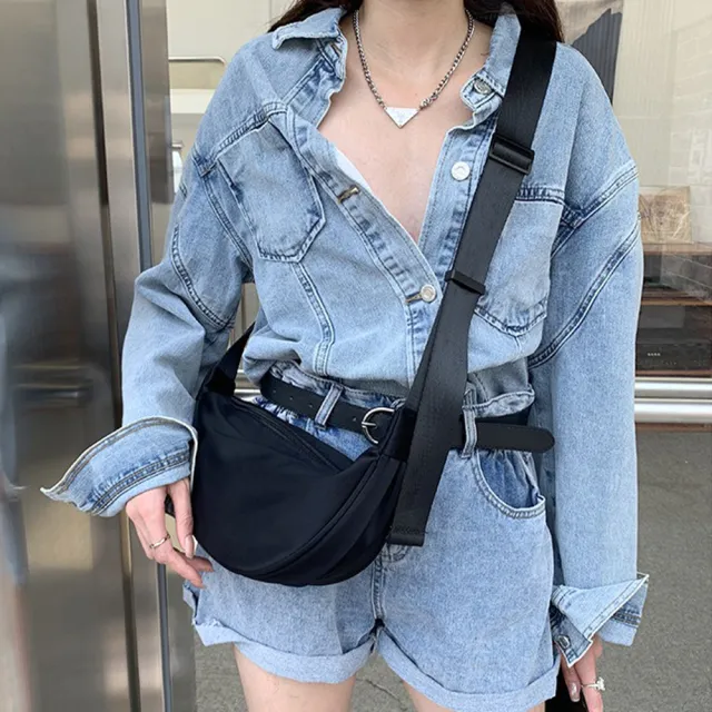 【LEESA】雙11 水餃包\胸口包\包包\肩背包\胸包\單肩包\斜背包\斜肩包\女包\女生包包\小包\包包