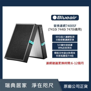 【Blueair】空氣清淨機替換濾網7400SF(7410i 7440i 7470i適用)