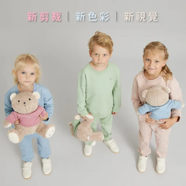 【奇哥官方旗艦】CHIC BASICS系列 男女童裝 休閒大學T恤/上衣 1-10歲(5色選擇)