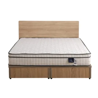 【本木】湯斯 北歐房間三件組 床頭片+二線床墊+六分底-雙人5尺