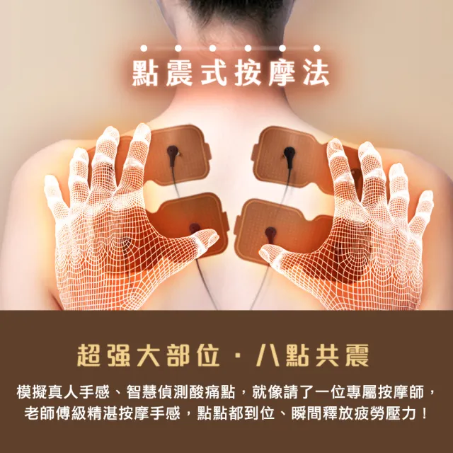 【funcare 船井生醫】12程式按摩機尊爵款+遠紅外線石墨烯熱敷帶