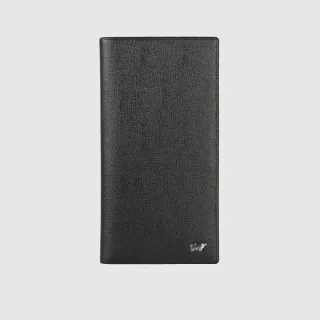 【BRAUN BUFFEL 德國小金牛】山 14卡兩折長夾-黑色(BF398-621-BK) 錢包送禮推薦