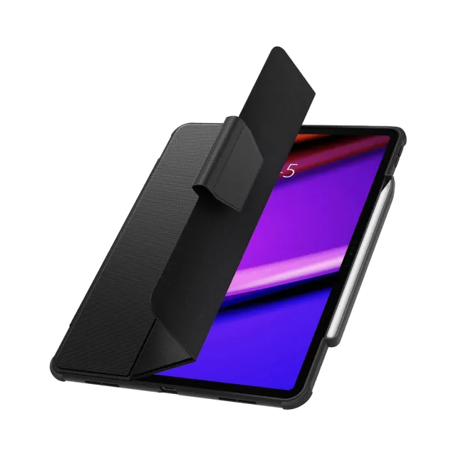 【Spigen】iPad Air 11吋2025/2024/10.9吋2022/2020 Rugged Armor Pro Black-軍規防摔保護殼
