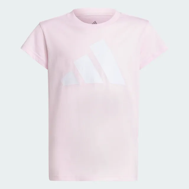 【adidas 愛迪達】ESSENTIALS 短袖上衣 T恤 童裝 JC9623