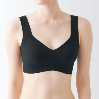【MUJI 無印良品】女無痕背心式胸罩(共5色)