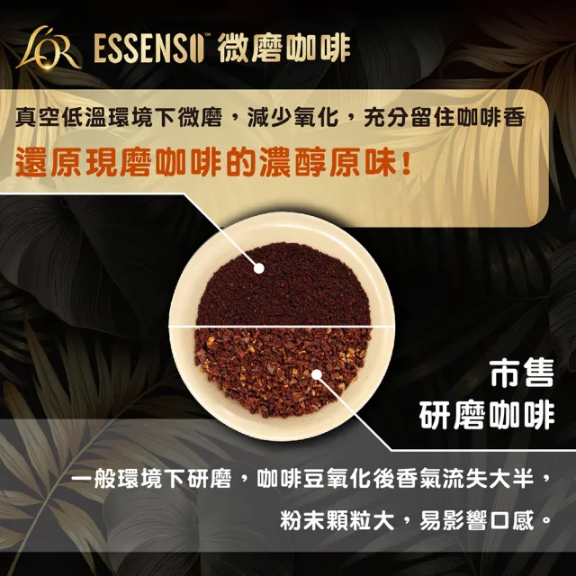 國宴指定LOR ESSENSO艾森微磨拿鐵咖啡
