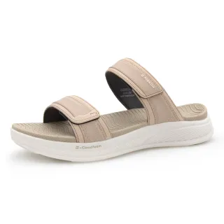 【G.P】雲端鞋-女款輕量緩震雙帶拖鞋G5683W-奶茶色(SIZE:36-39 共二色)