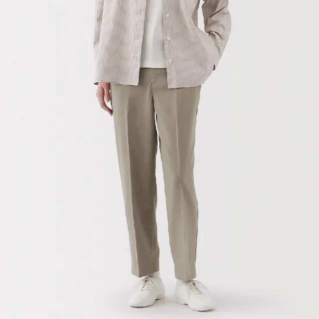 【MUJI 無印良品】女撥水加工錐形褲(共4色)