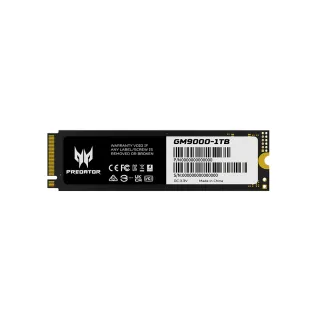 【Acer 宏碁】Predator GM9000 1TB M.2 PCIe Gen5 ssd固態硬碟 5年保固(最高讀取14000MB/s)