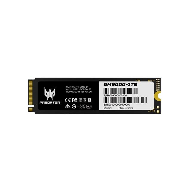 【Acer 宏碁】Predator GM9000 1TB M.2 PCIe Gen5 ssd固態硬碟 5年保固(最高讀取14000MB/s)