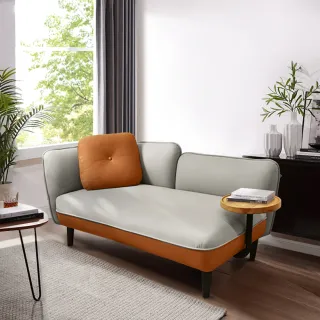 【IHouse】度估 防貓抓科技布 雙人沙發/貴妃(贈抱枕*1)