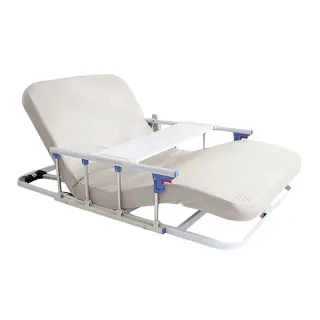 【EARISE 雅蘭仕】電動護理起背器 起床起身輔助器 全自動多功能臥床輔助床墊(（起背+抬腿+折疊扶手+餐板）)