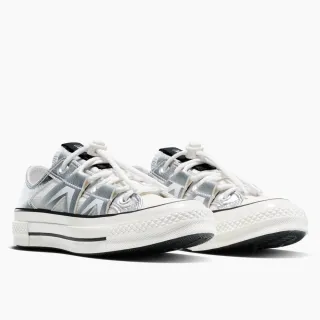 【CONVERSE】CHUCK 70 1970 OX 低筒 休閒鞋 男鞋 女鞋 銀白(A15188C)