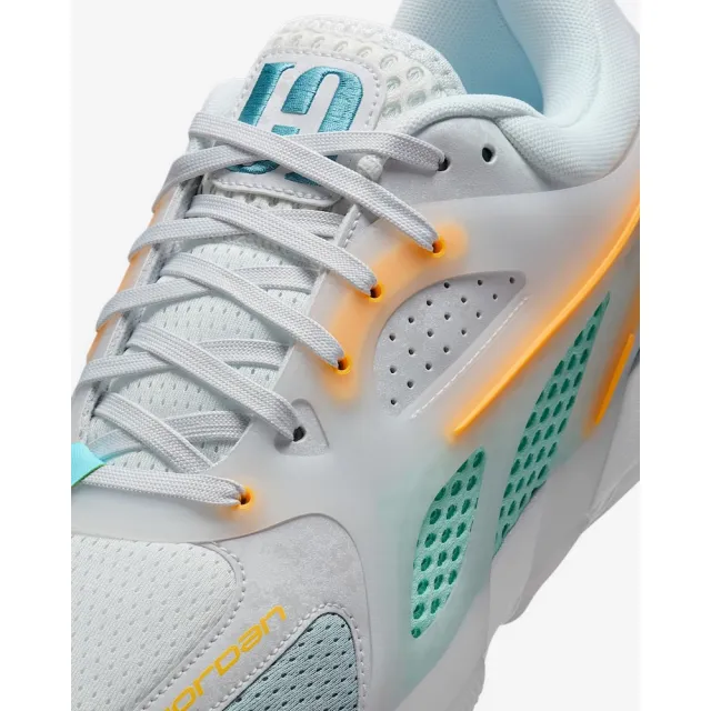 【NIKE 耐吉】運動鞋 籃球鞋 男鞋 JORDAN HEIR SERIES PF 綠色 藍 橘 緩震 喬丹(FQ3859101)