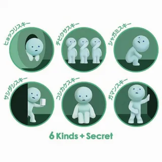 【ToysRUs 玩具反斗城】Smiski 不可思議的夜光精靈 廁所捉迷藏- 隨機發貨